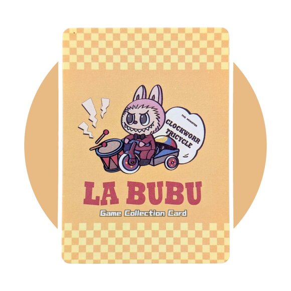 Labubu Game Collection Trading Card (KK42): Monster Mokoko with Flower, LABU-042 - Picture 2 of 2